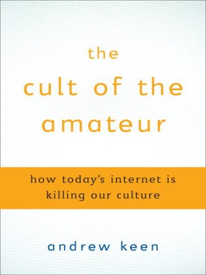 cover image of The Cult of the Amateur